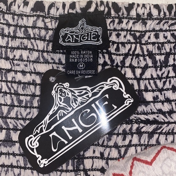 Angie Boho Ikat Knot Front Peekaboo Dress - Picture 14 of 16